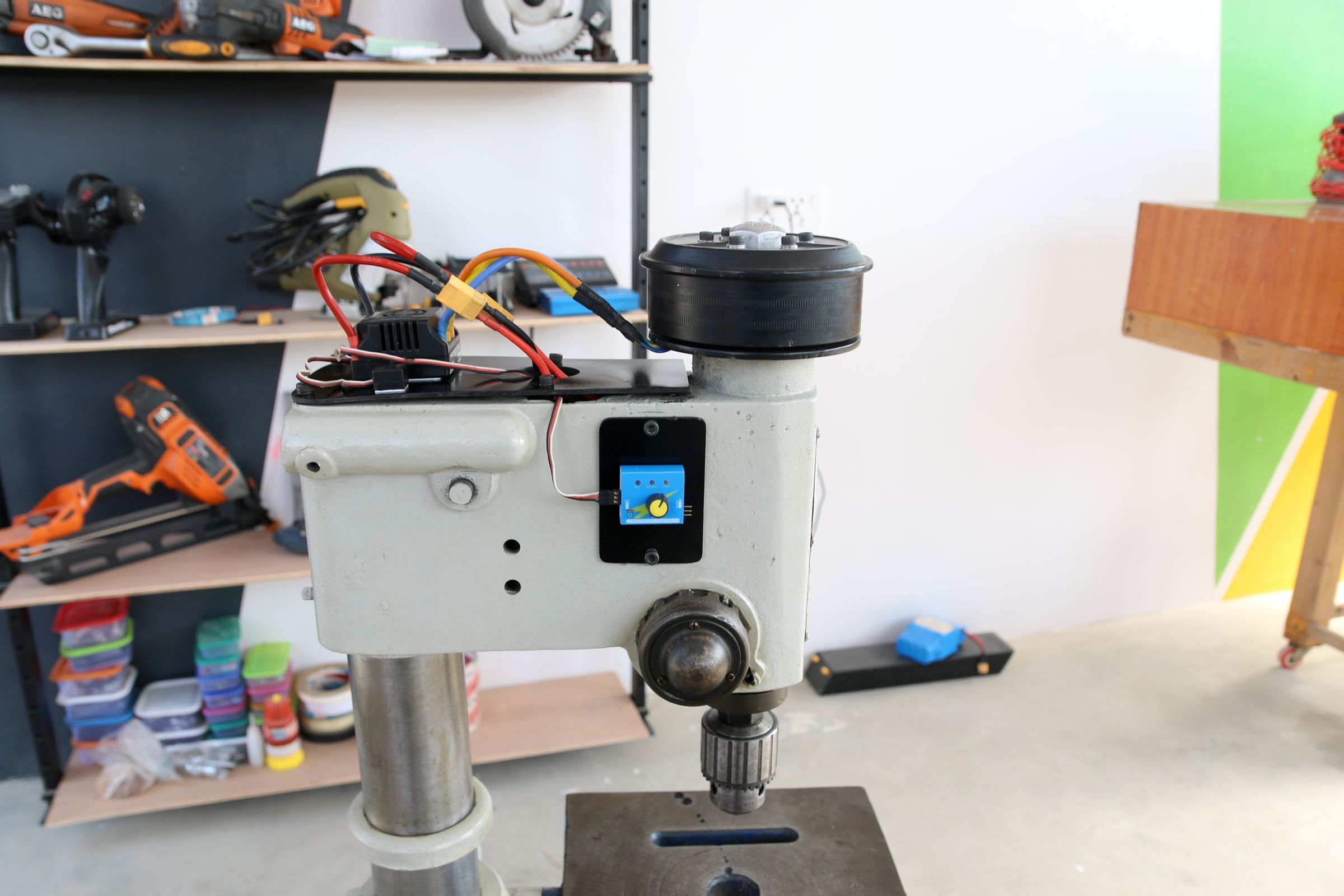 Drill Press Conversion to Brushless Setup 10 Steps (with Pictures) Instructables