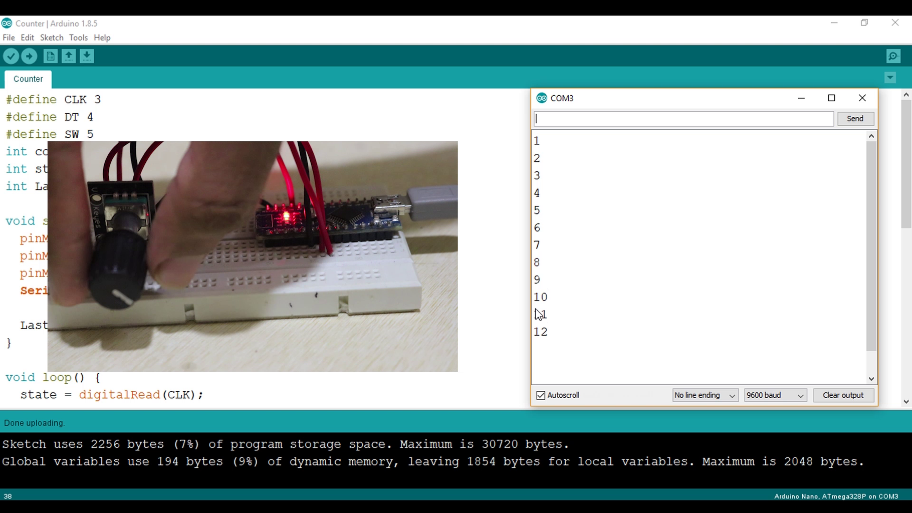 How Rotary Encoder Works With Arduino! : 6 Steps (with Pictures ...