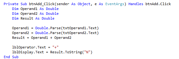 Visual Basic Calculator : 8 Steps - Instructables