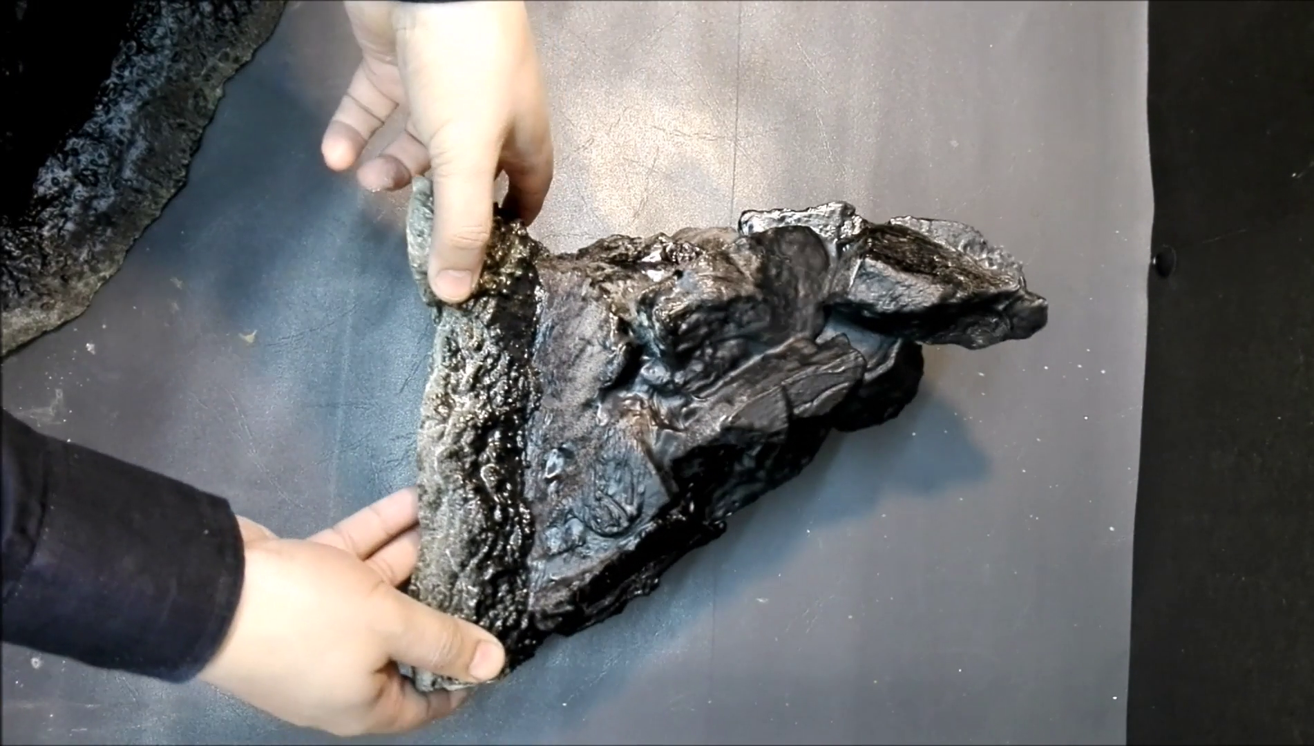 How to Make Artificial Rock Aquarium Sunset Diorama Aquarium