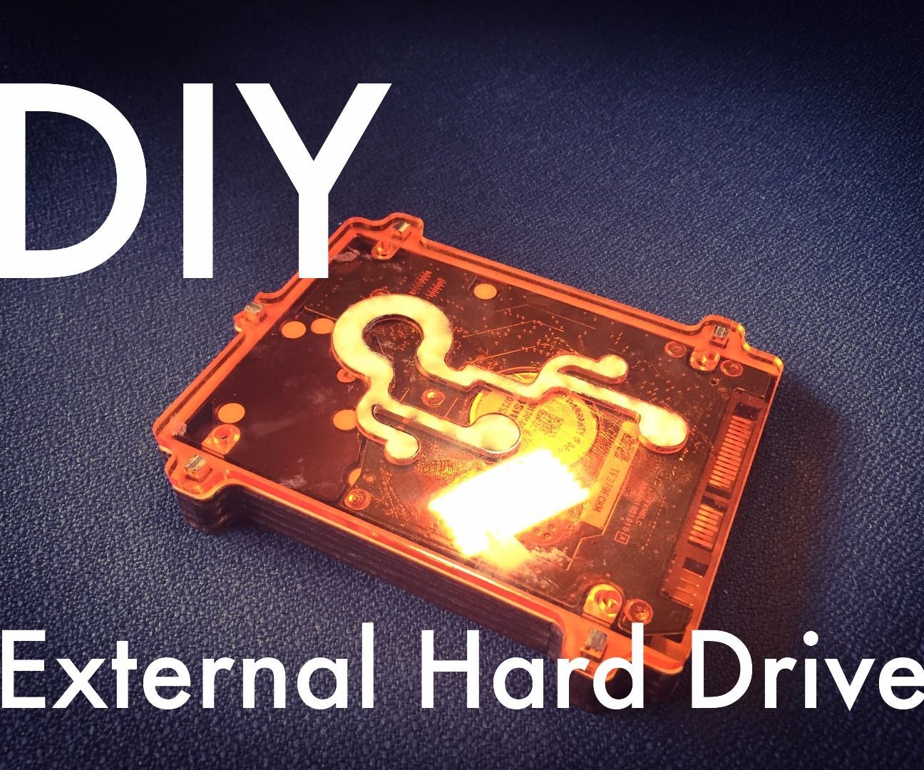 DIY guide for DIY External Hard Drive with step-by-step instructions