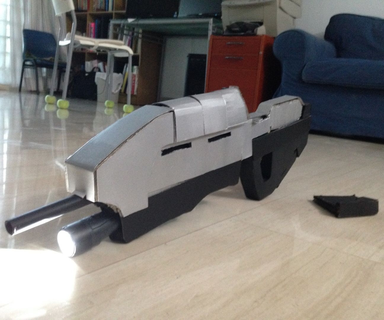 How to Make a Halo MA5C Assault Rifle Prop : 17 Steps - Instructables