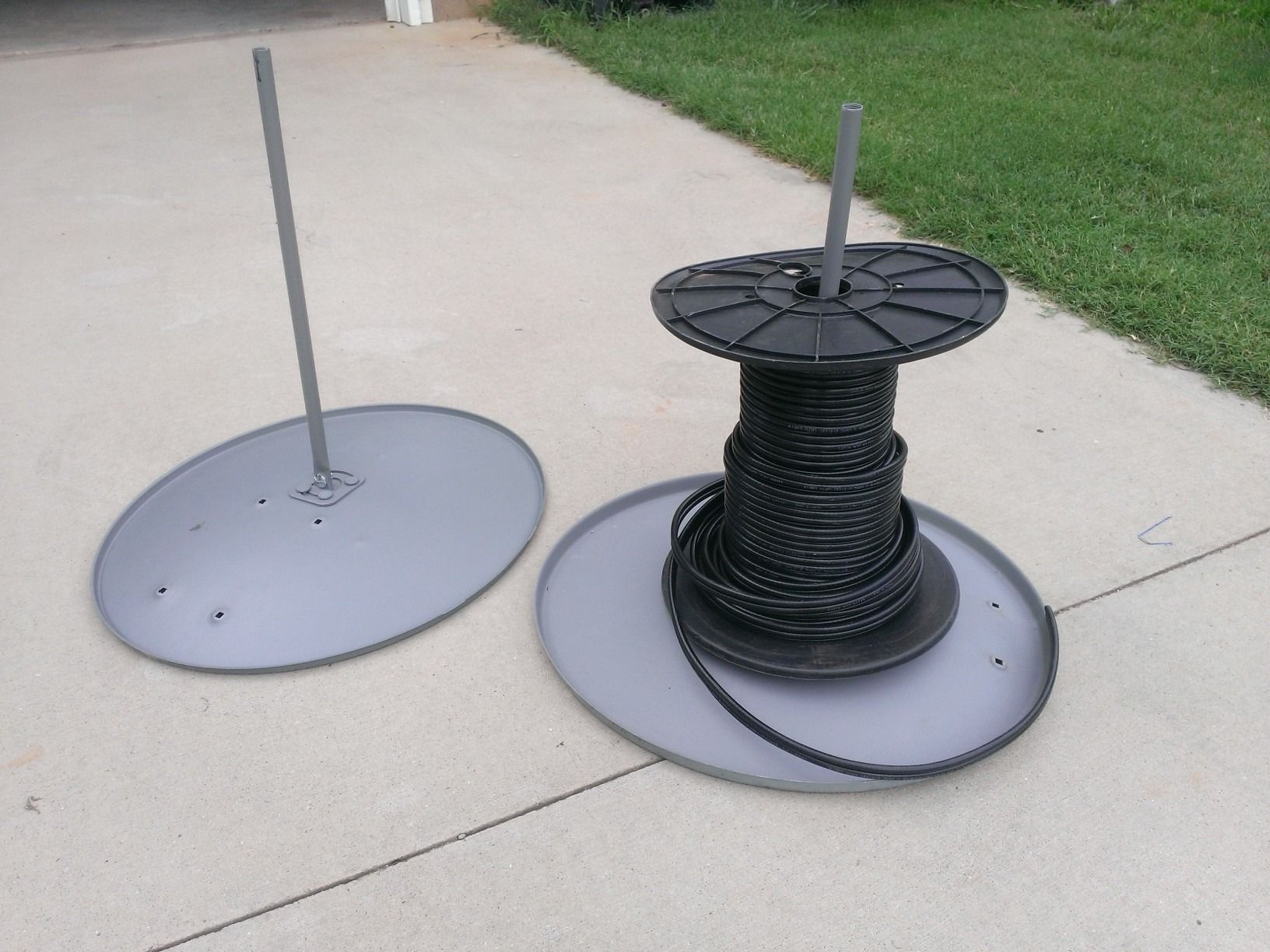 "free" diy cable caddy DIY Project DIY Project Image