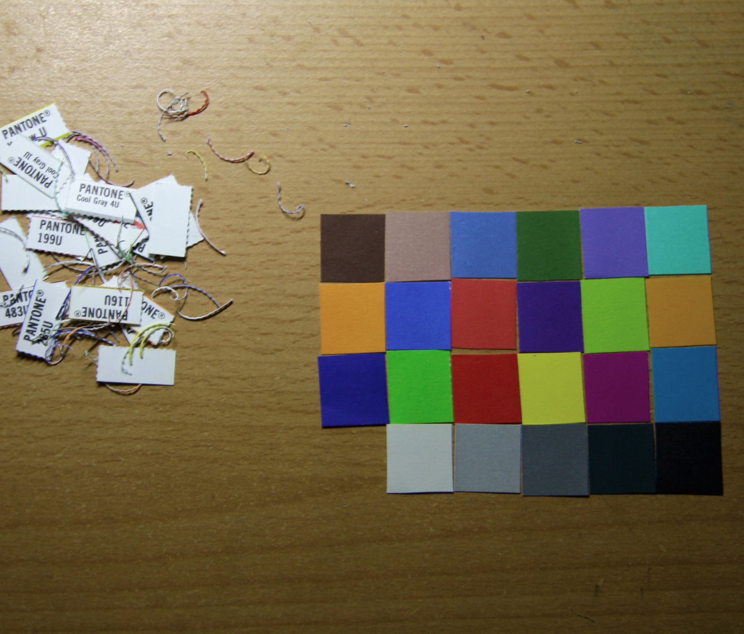 DIY Color Checker 8 Steps (with Pictures) Instructables