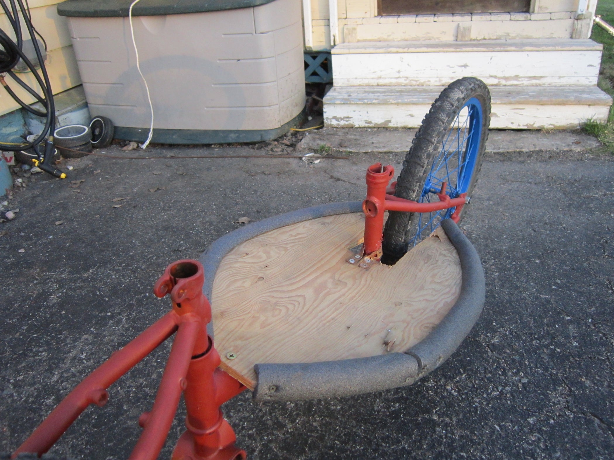 Single Wheeled Bicycle Trailer Instructables