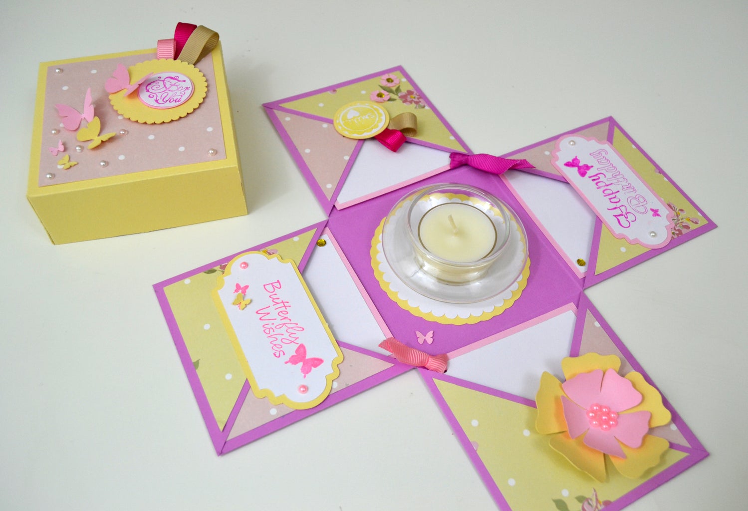 How to Make an Exploding Box Using Cricut Explore Air 2 - DIY Kit ...