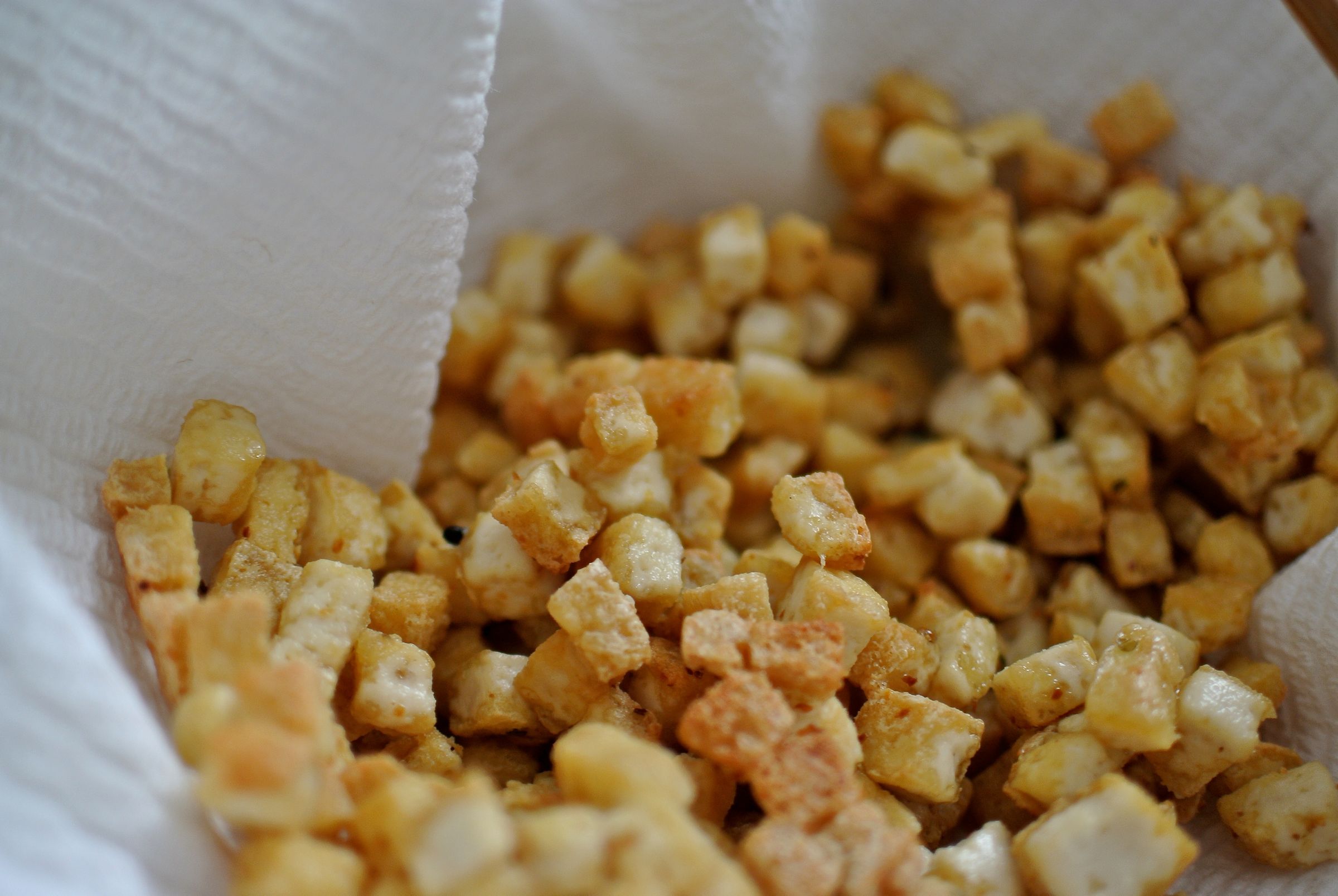 Fried Tofu Cubes 6 Steps (with Pictures) Instructables