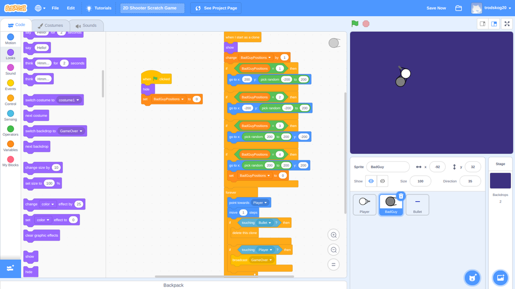 2d Shooter Scratch Game 11 Steps Instructables 2d Shooter Scratch Game 11 Steps Instructables