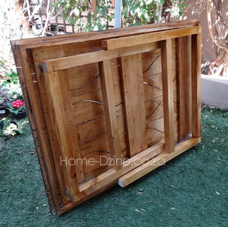 Groovy Folding Garden Table 11 Steps With Pictures Instructables Groovy Folding Garden Table 11 Steps, Folding Outdoor Table Plans