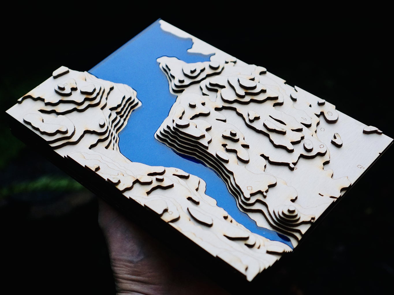 3D Contour Map : 6 Steps (with Pictures) - Instructables