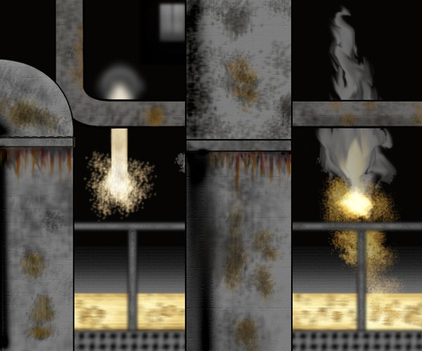 Drawing Industrial Pipeworks in Photoshop