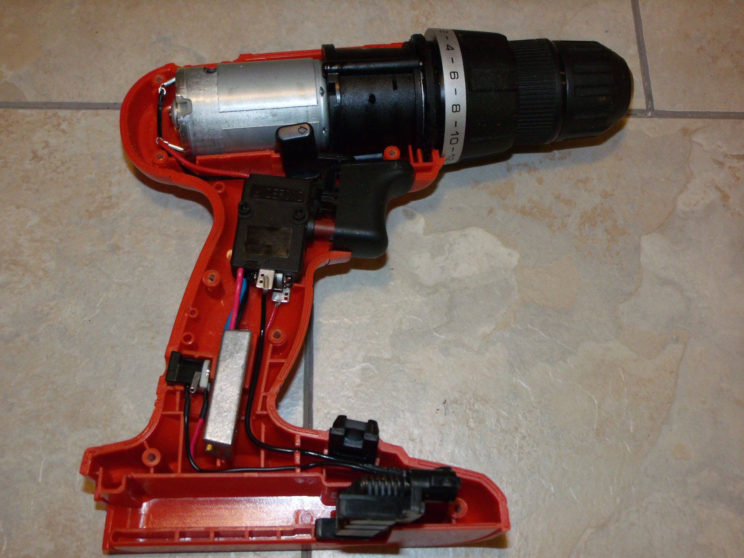 Fix a Broken Power Plug on a Cordless Drill 3 Steps Instructables