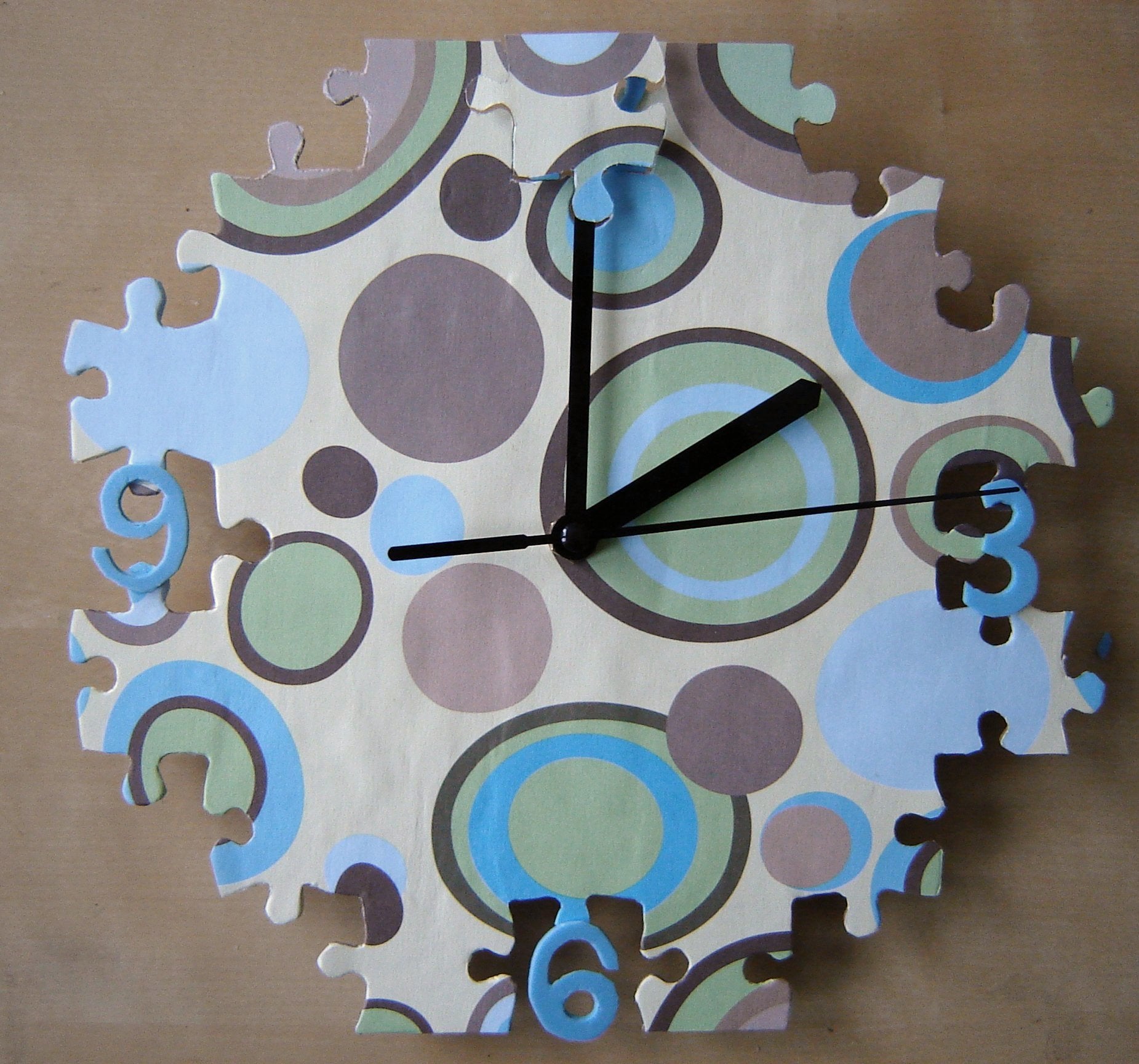 Jigsaw Puzzle Clock 8 Steps (with Pictures) Instructables