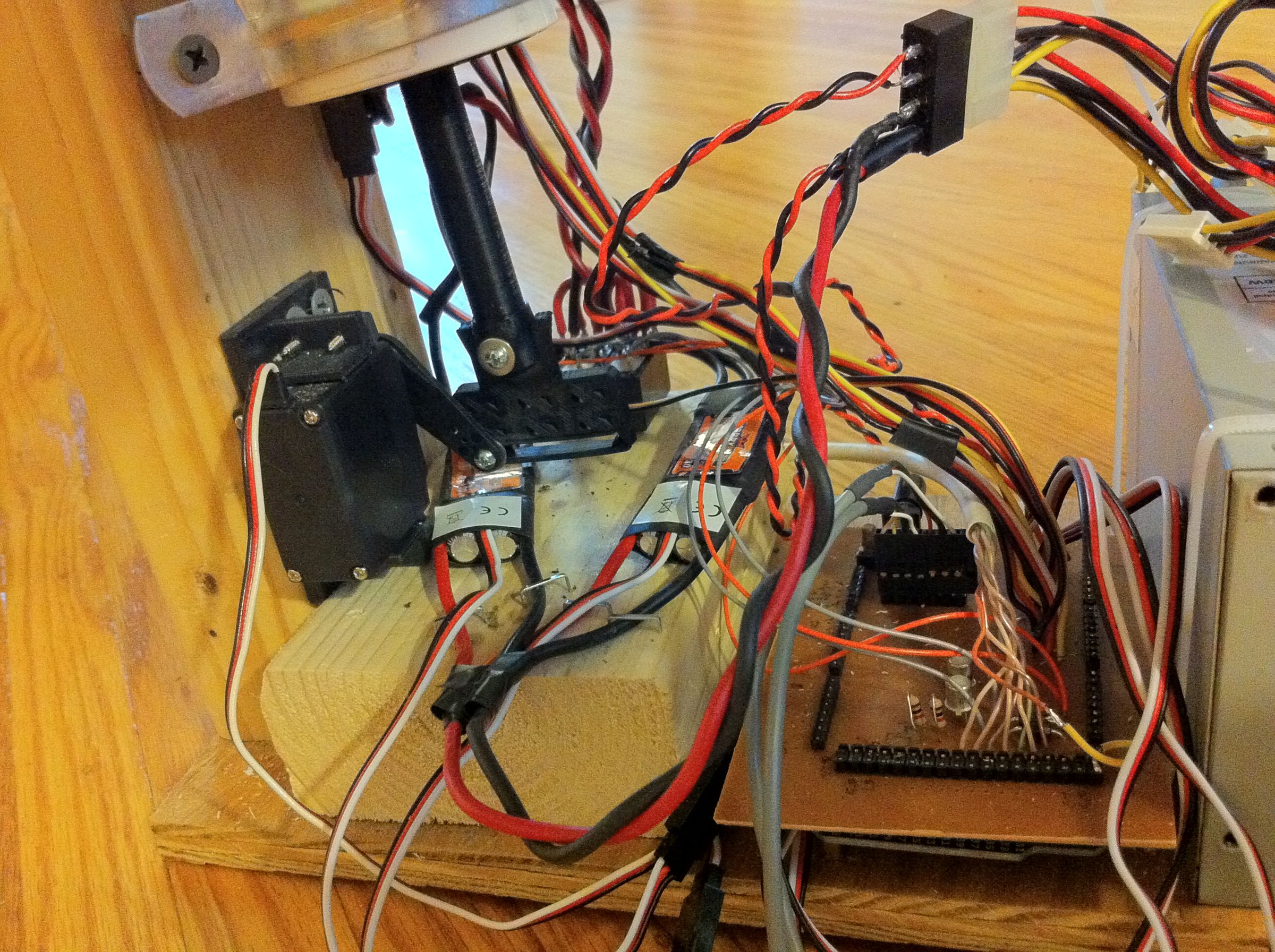 arduino table tennis robot