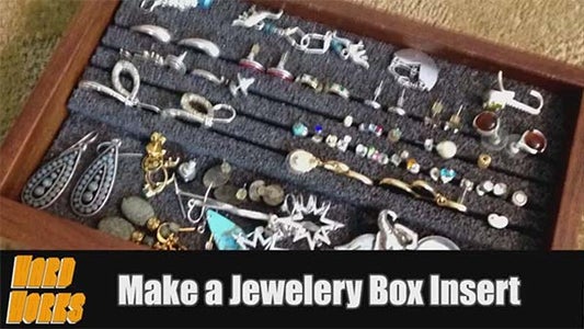 jewelry box foam organizing insert