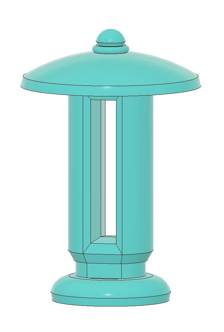 Miniature Japanese Lanterns Decorative Cement Casting 9 Steps (with