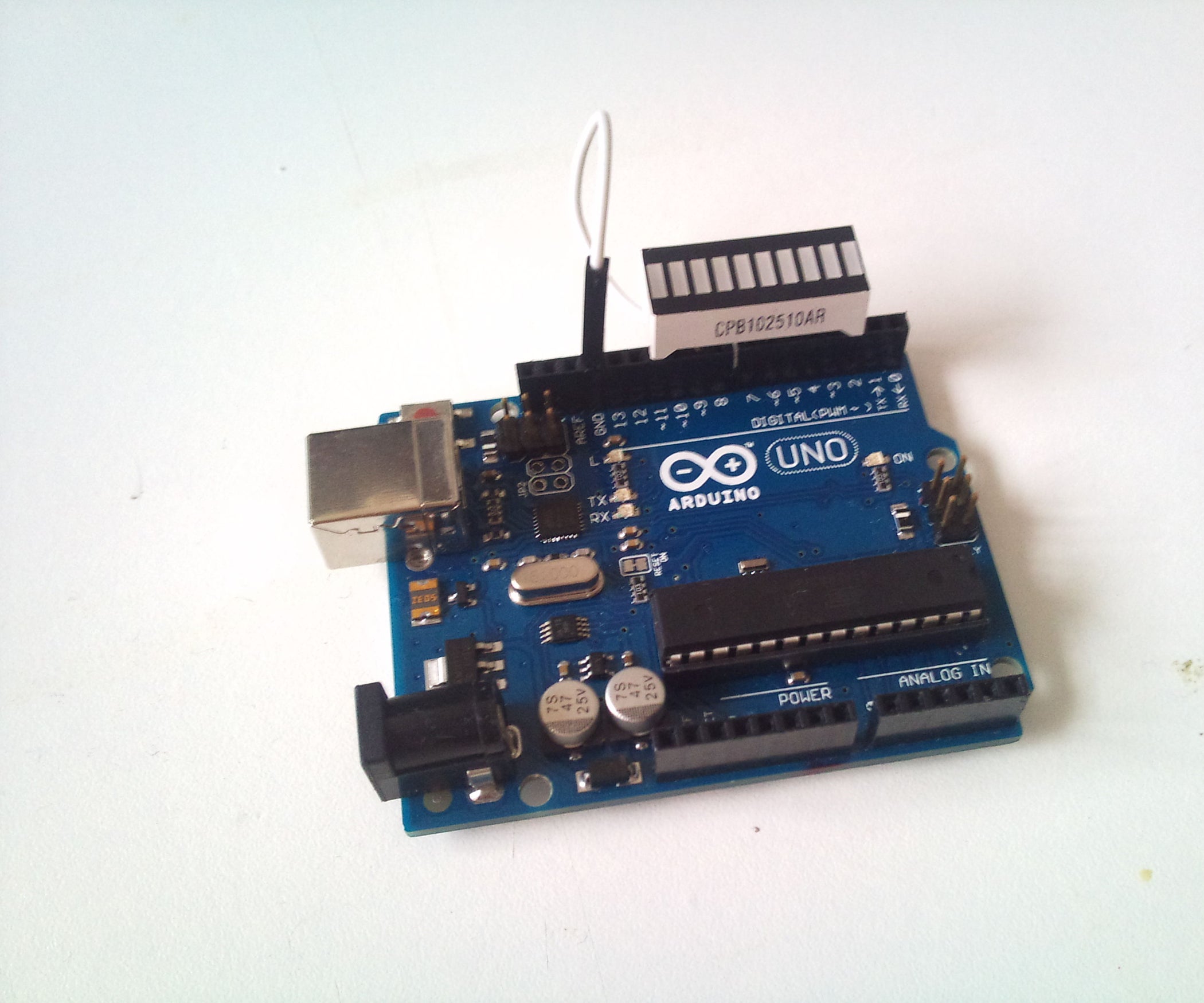 Arduino Knight Rider (With LED Bargraph ) 6 Steps Instructables