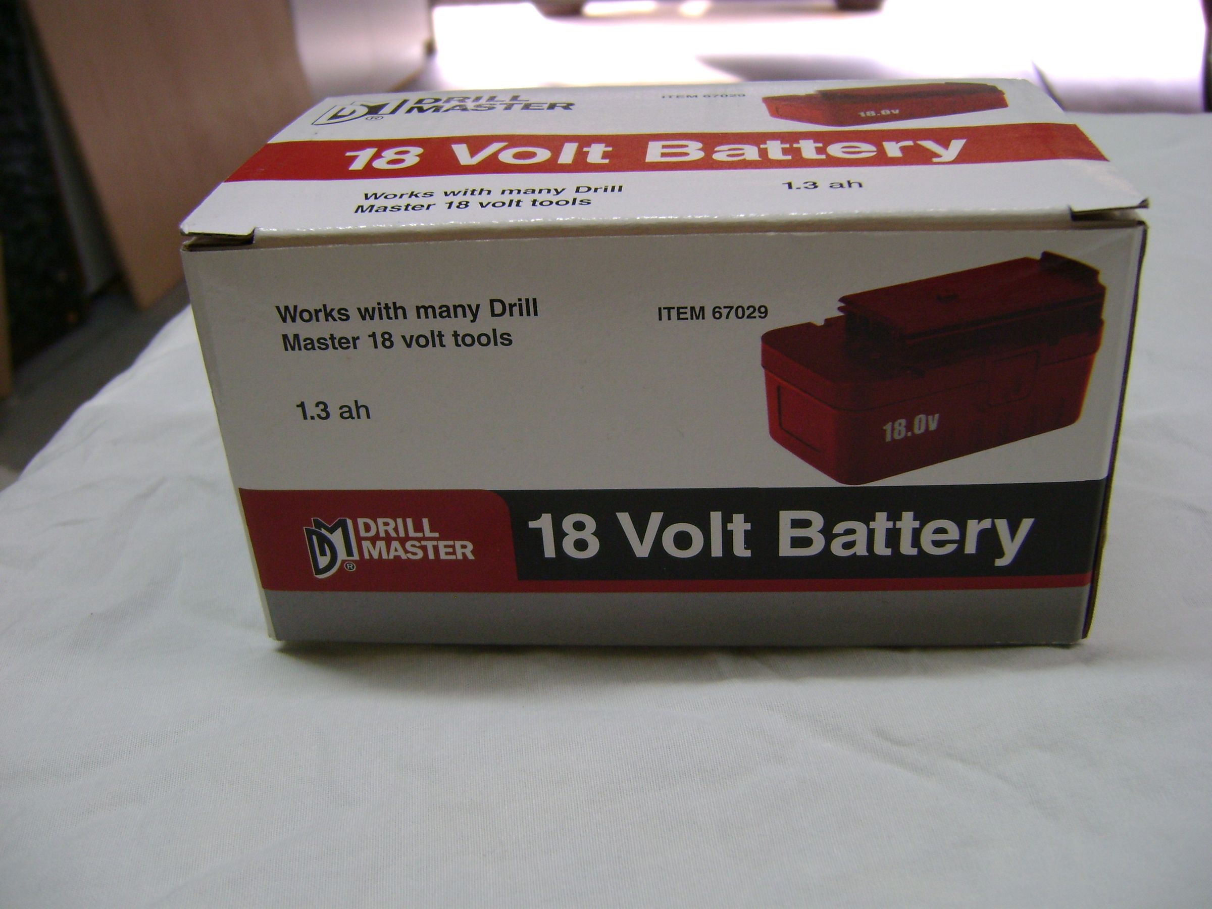 Drill Master 18v Battery 67029 Cheapest 