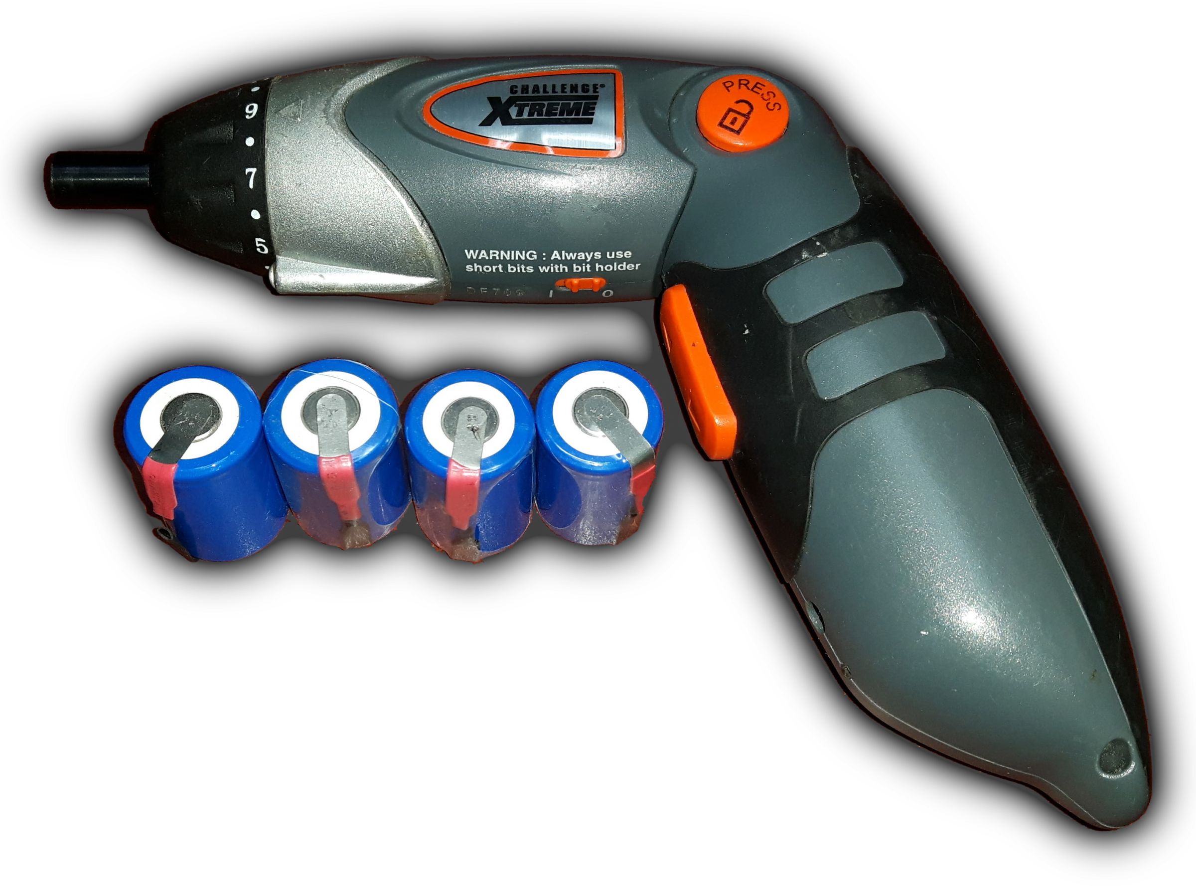 Cordless Screwdriver Battery Replacement/upgrade 3 Steps (with