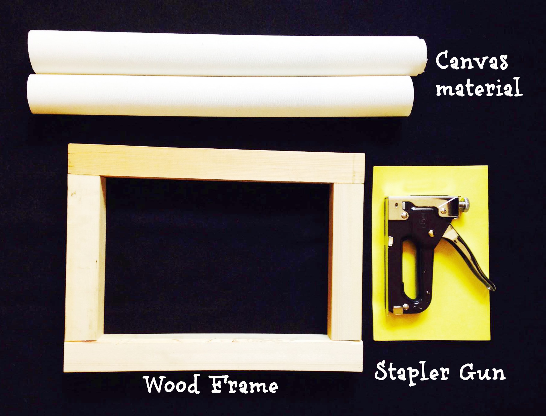 Stretching a Canvas 7 Steps (with Pictures) Instructables