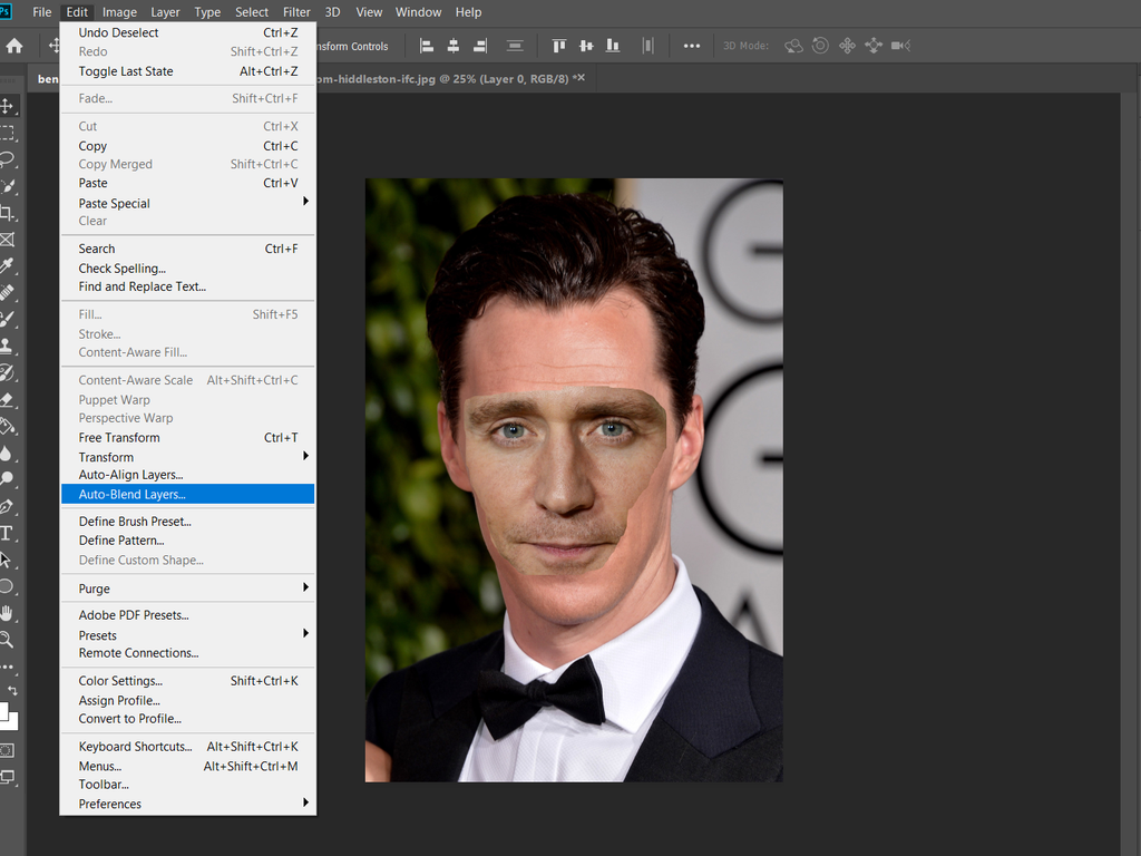 face swapping in photoshop cc 2019