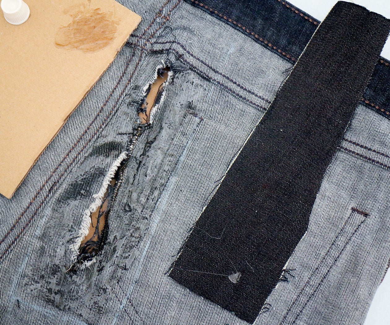 Patch Denim With Fabric Glue (with Pictures) Instructables