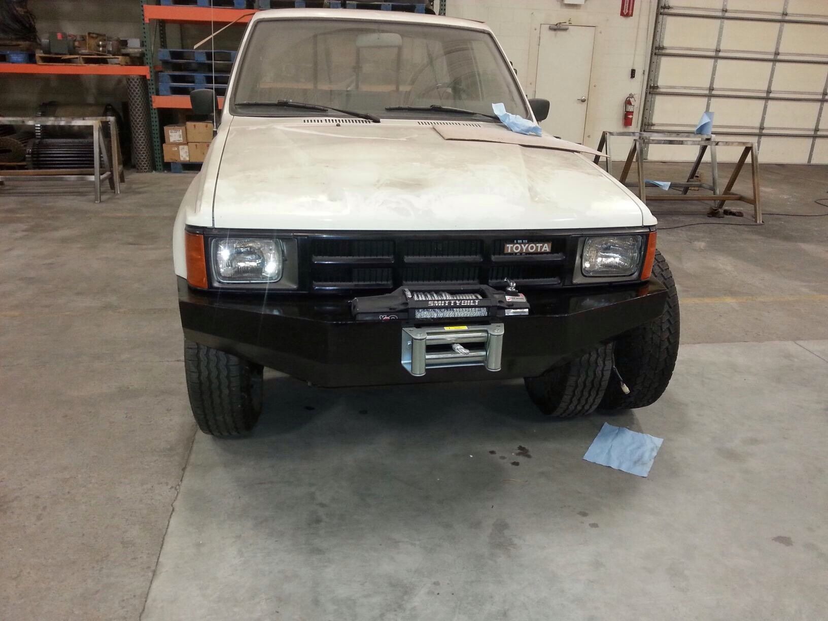 1984 Toyota Pickup Bumper 4 Steps Instructables