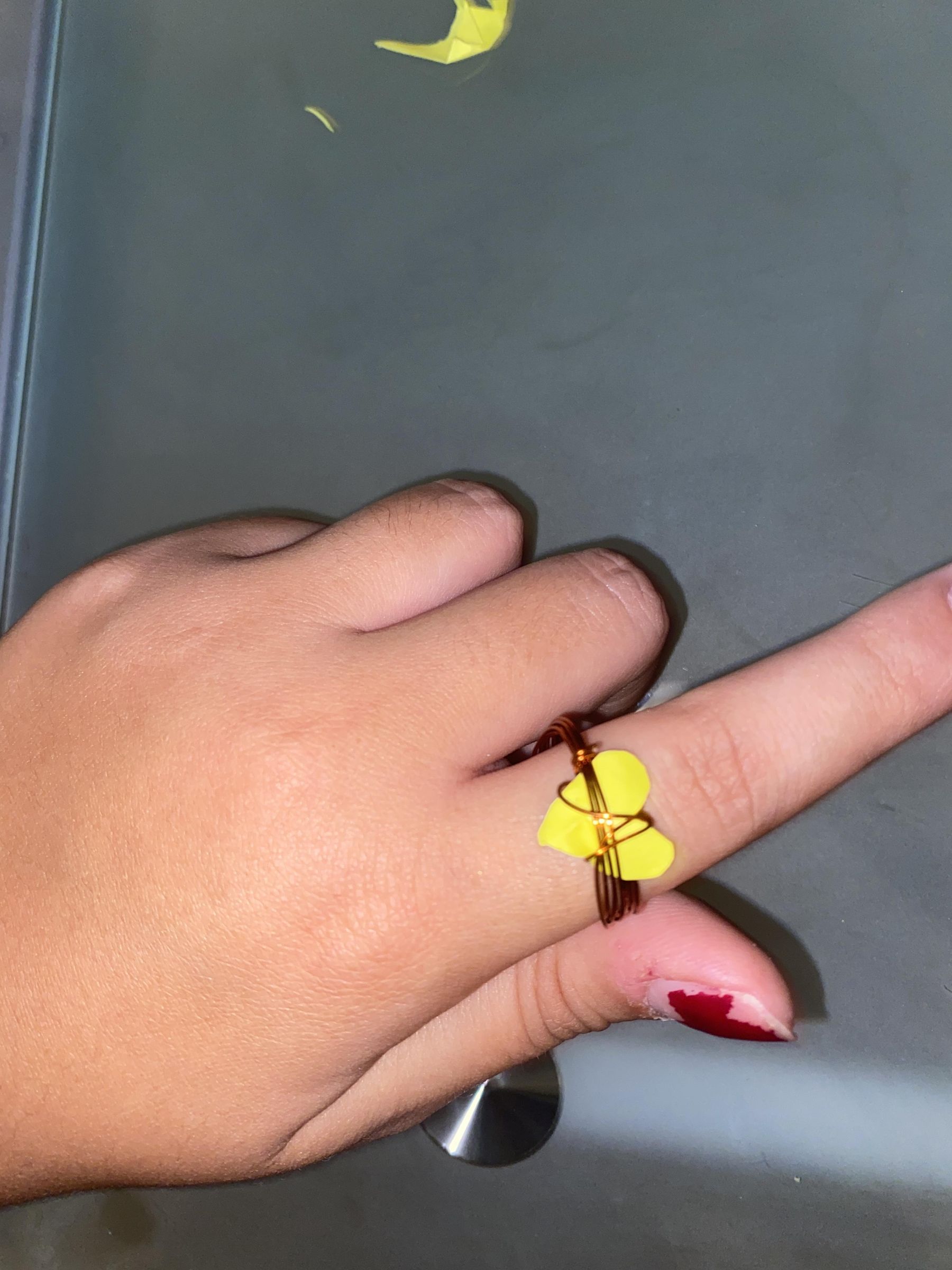 Paper Ring Tutorial Inspired by Taylor Swift´s Song "Paper Rings" 10 Steps Instructables