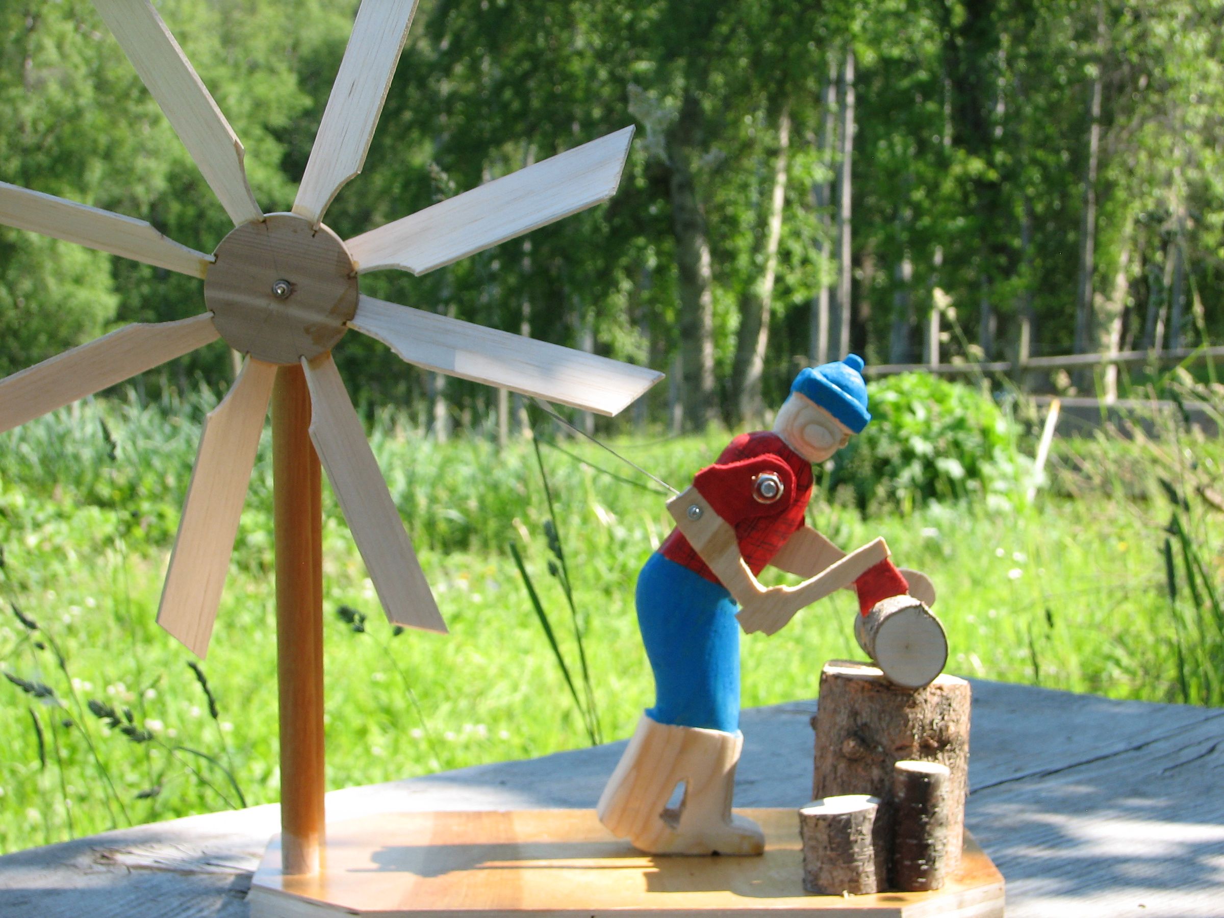 Wood Chopper Windmill : 14 Steps (with Pictures) - Instructables