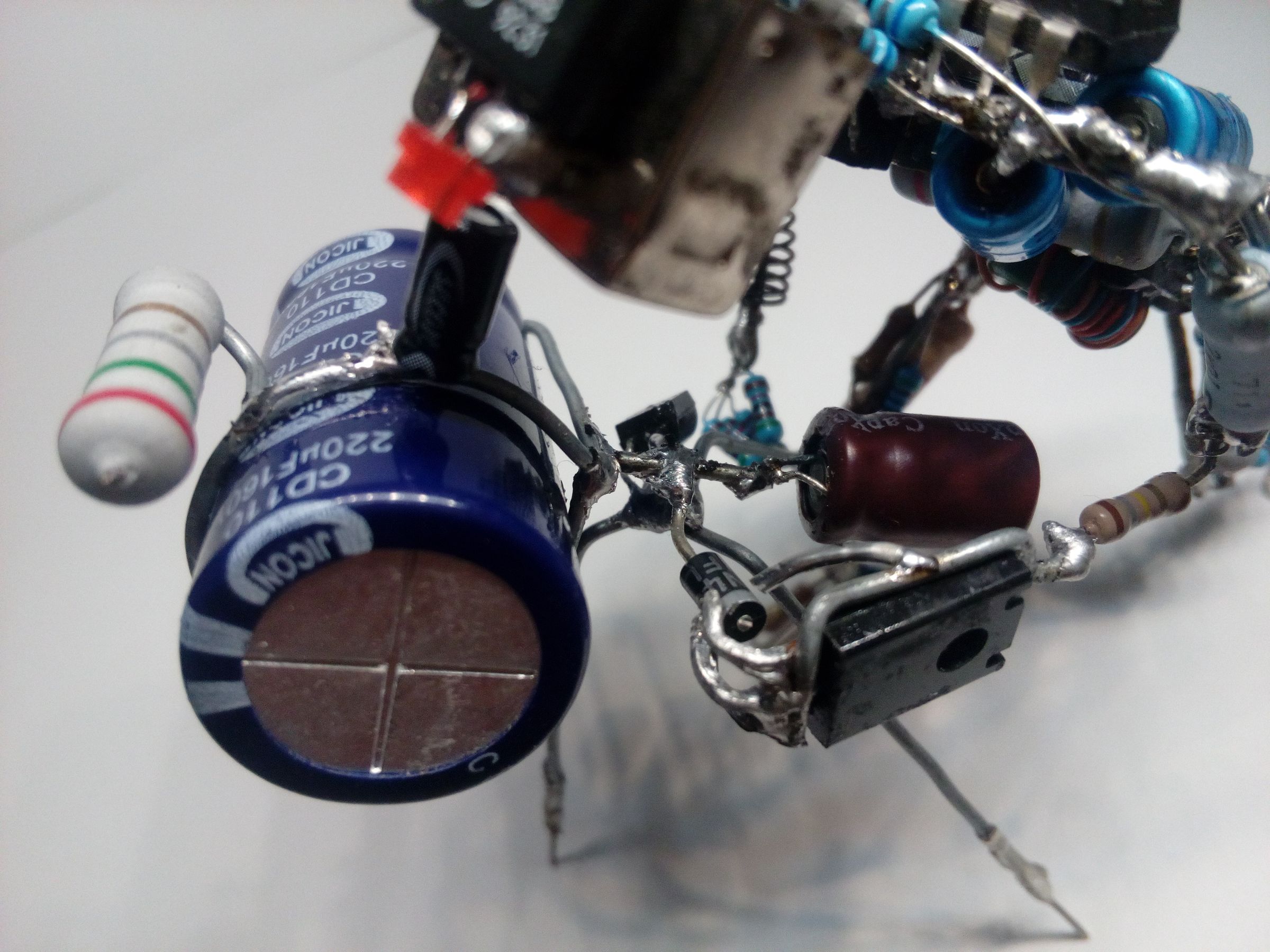 Electronic Components Art 3 Steps Instructables