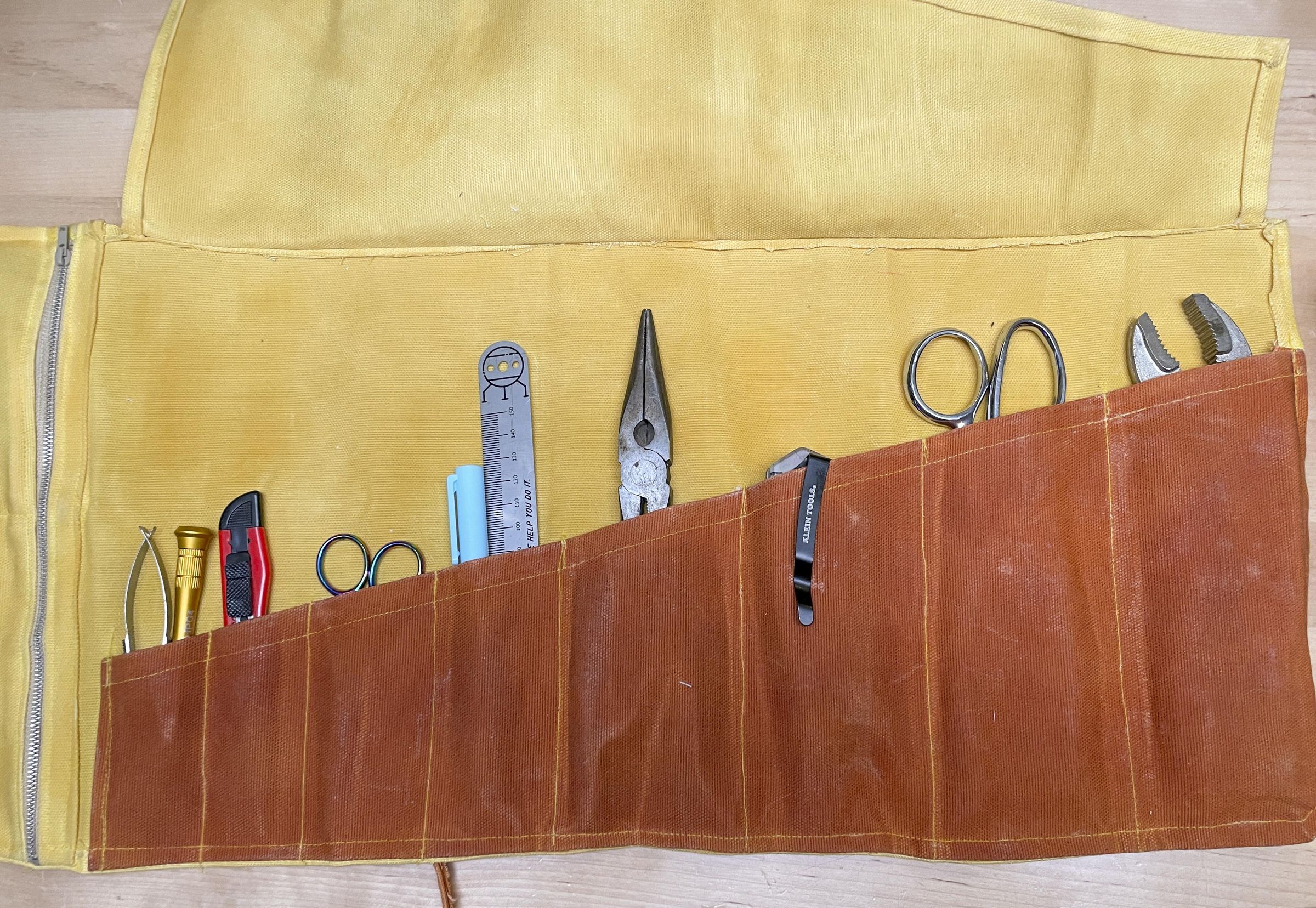 Waxed Canvas Tool Roll 6 Steps (with Pictures) Instructables