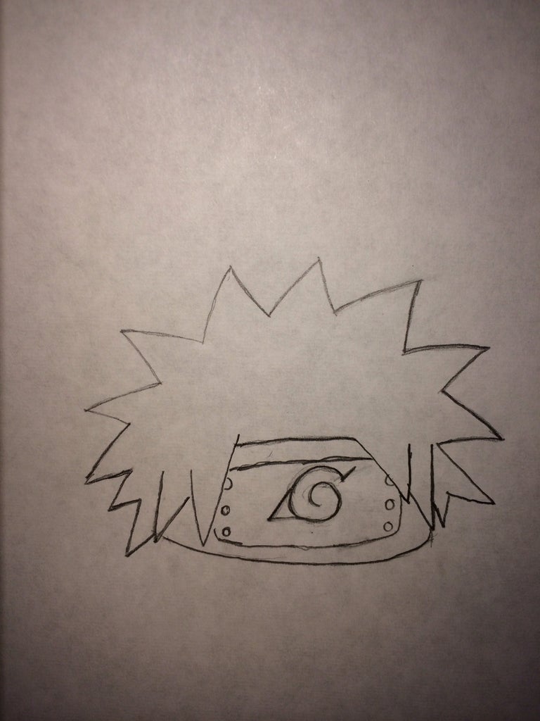 pic Drawing Easy Naruto how to draw naruto 7 steps