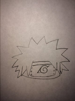 How To Draw Naruto 7 Steps Instructables How To Draw Naruto 7 Steps Instructables