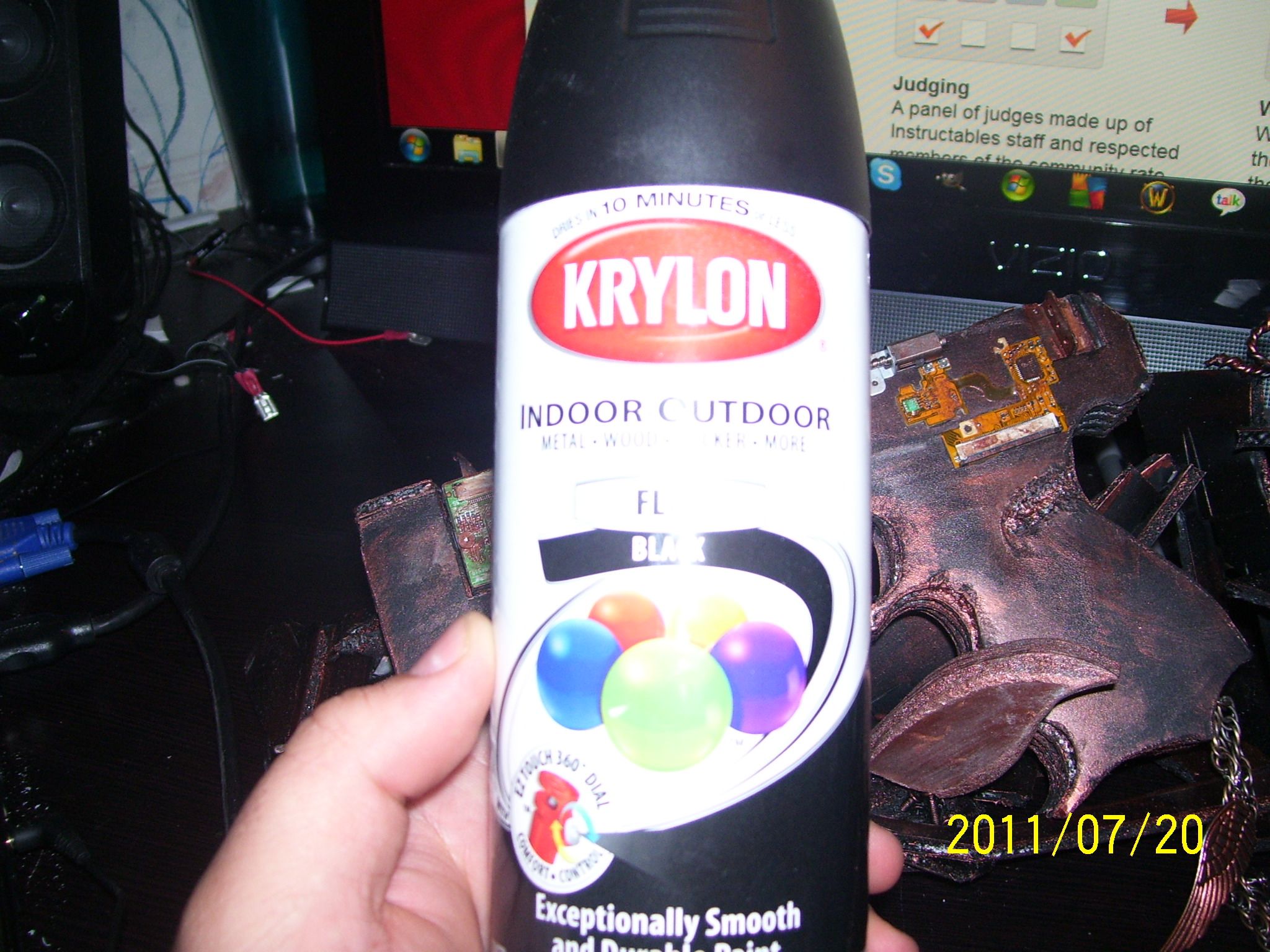 my project that i used krylon with. DIY Project DIY Project Image