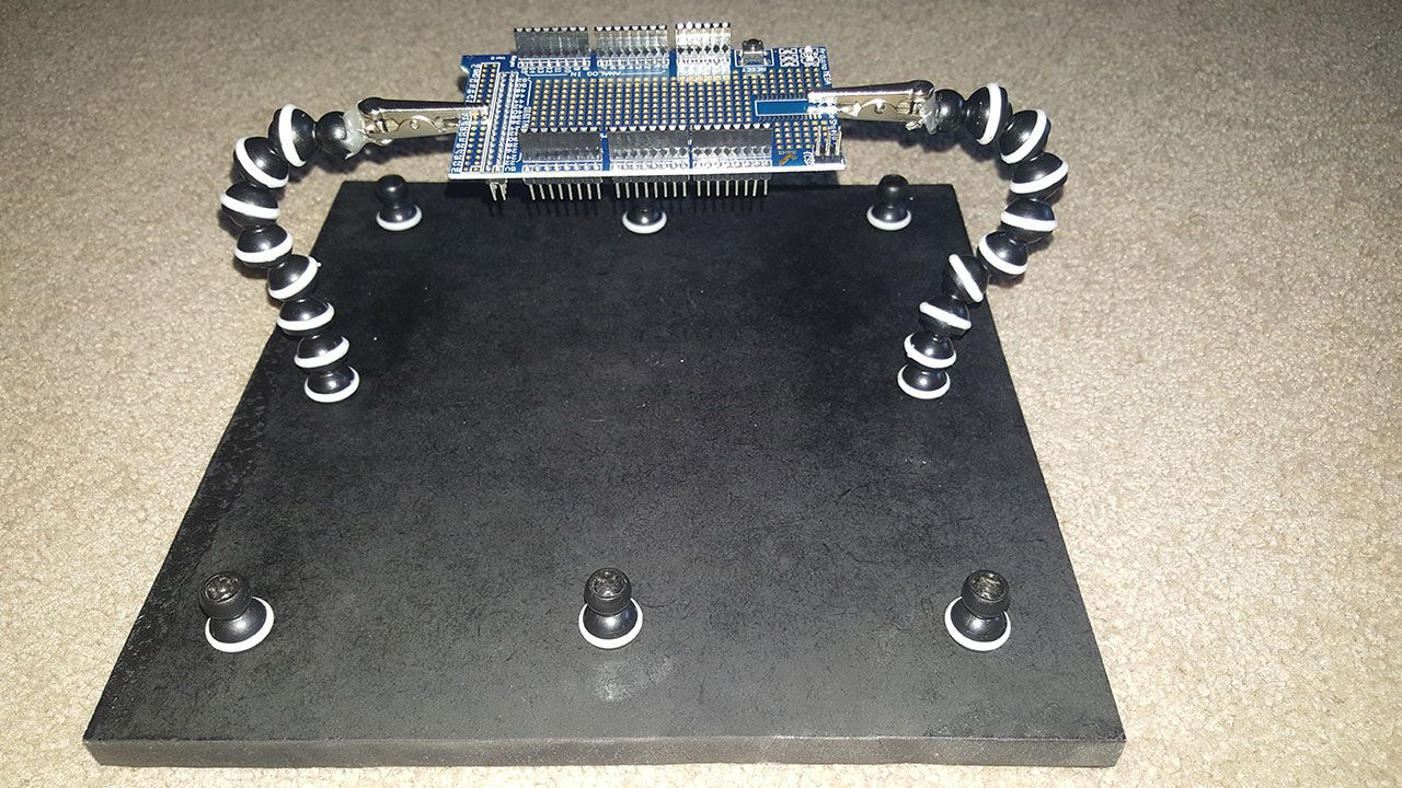 Third Hand++: a Multi-use Helping Hand for Electronics and Other Delicate Work.