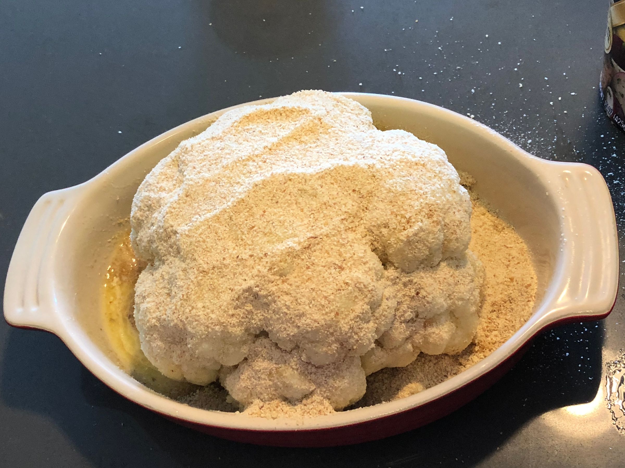 Hungarian Baked Cauliflower Recipe (Coliflor Con Cúrcuma) 12 Steps