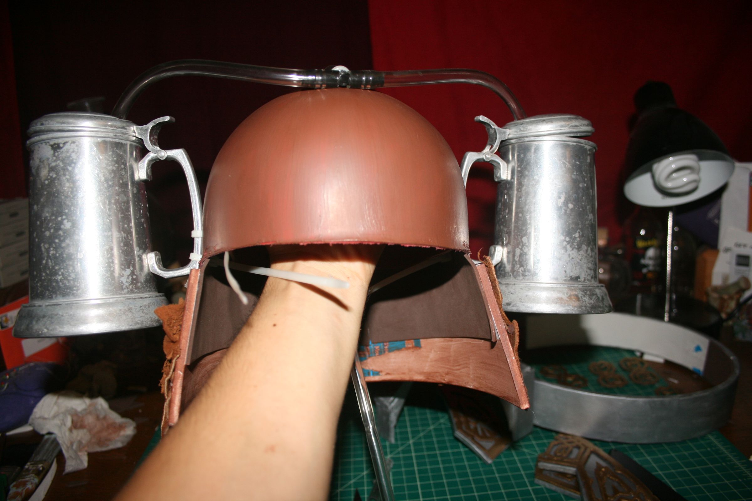 Medieval Fantasy Beer Helmet 8 Steps (with Pictures) Instructables
