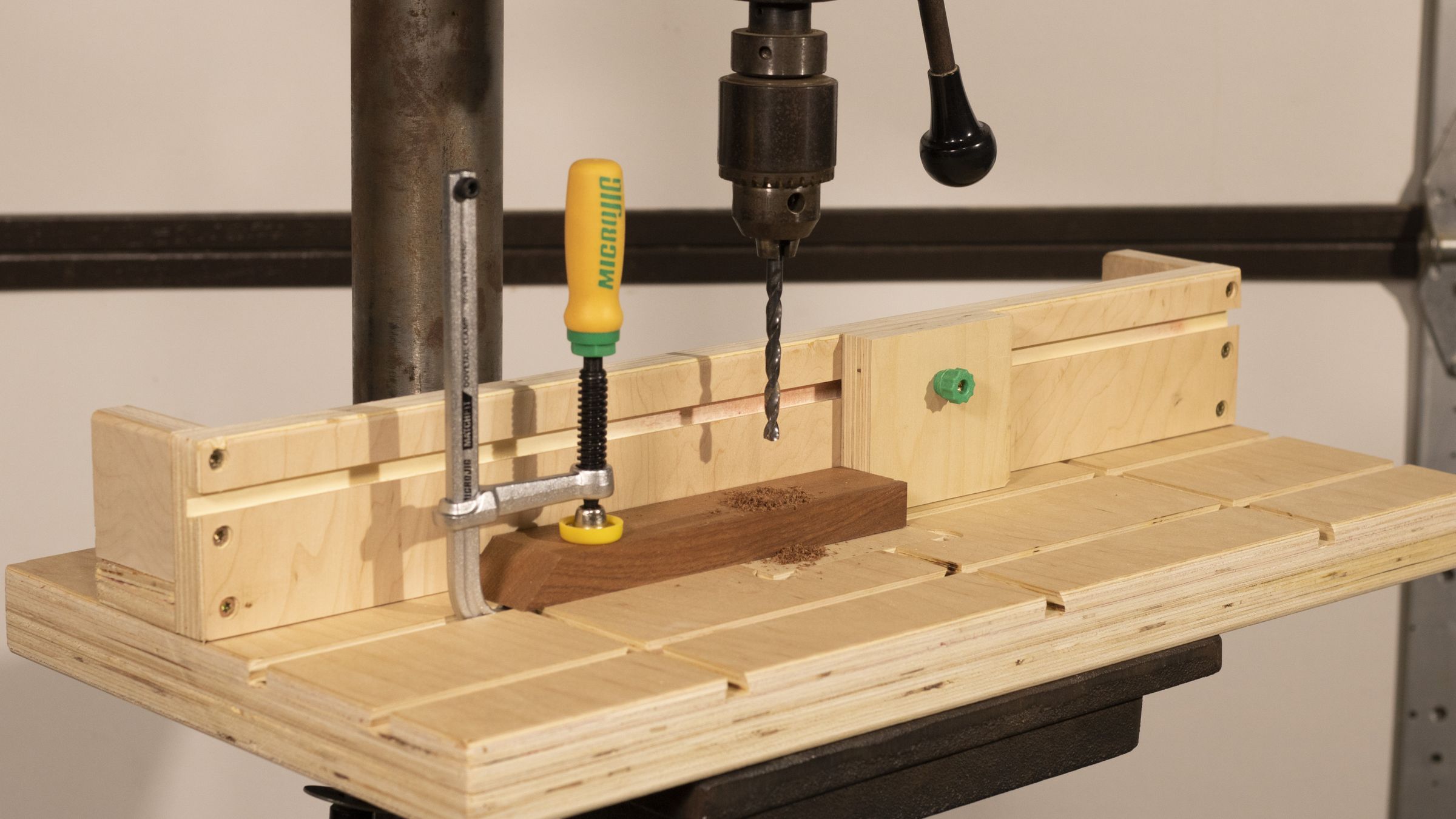 DIY Drill Press Table and Fence : 9 