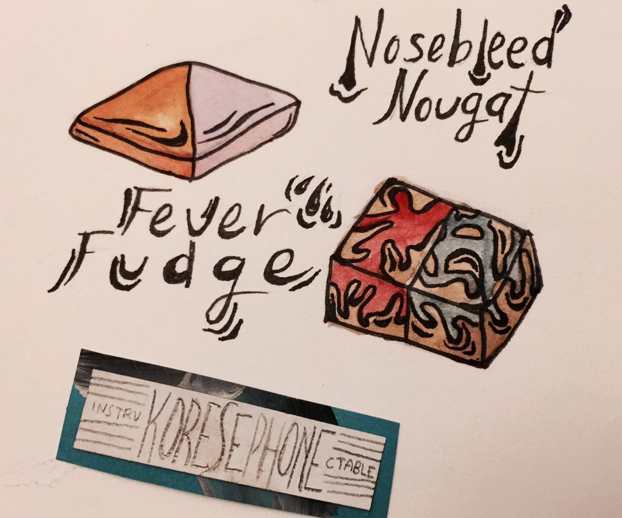 Almost Skiving Snackbox Simple Nosebleed Nougat & Fever Fudge 13