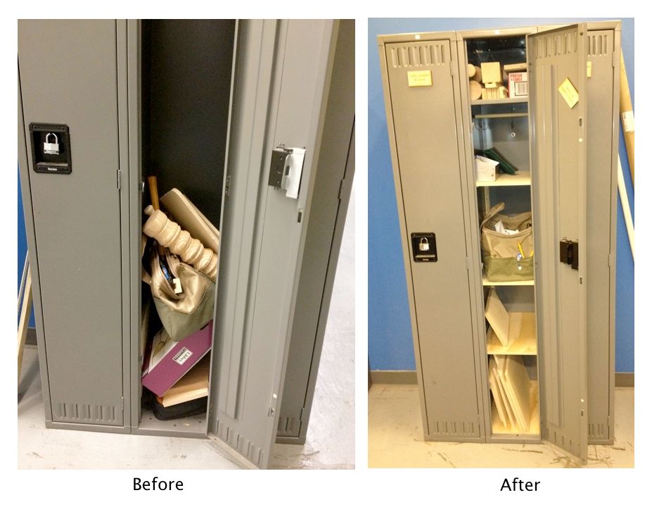 How to Make Your Locker Hold More Stuff