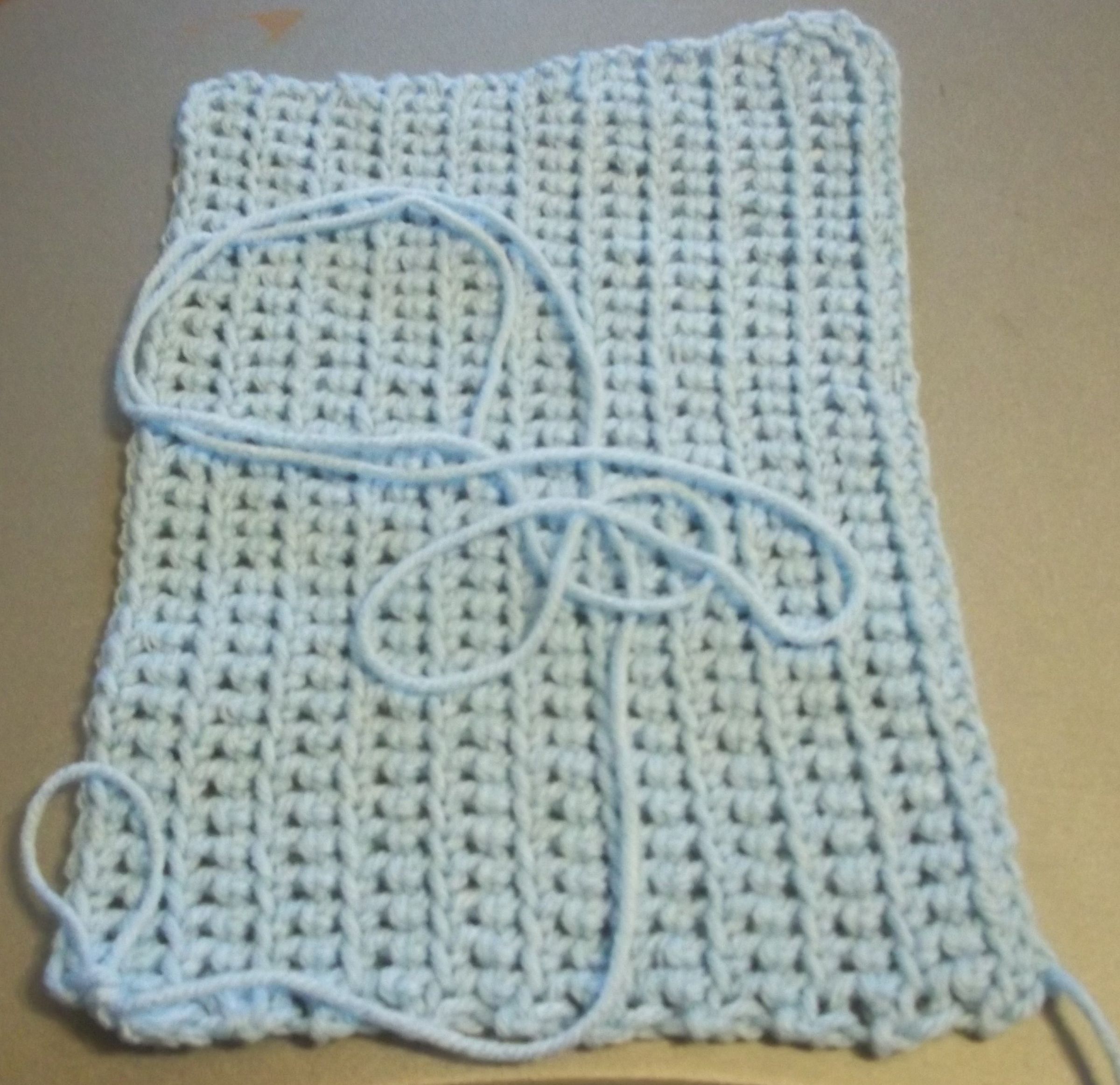 Super Simple Single Crochet Pot Holder 4 Steps (with Pictures