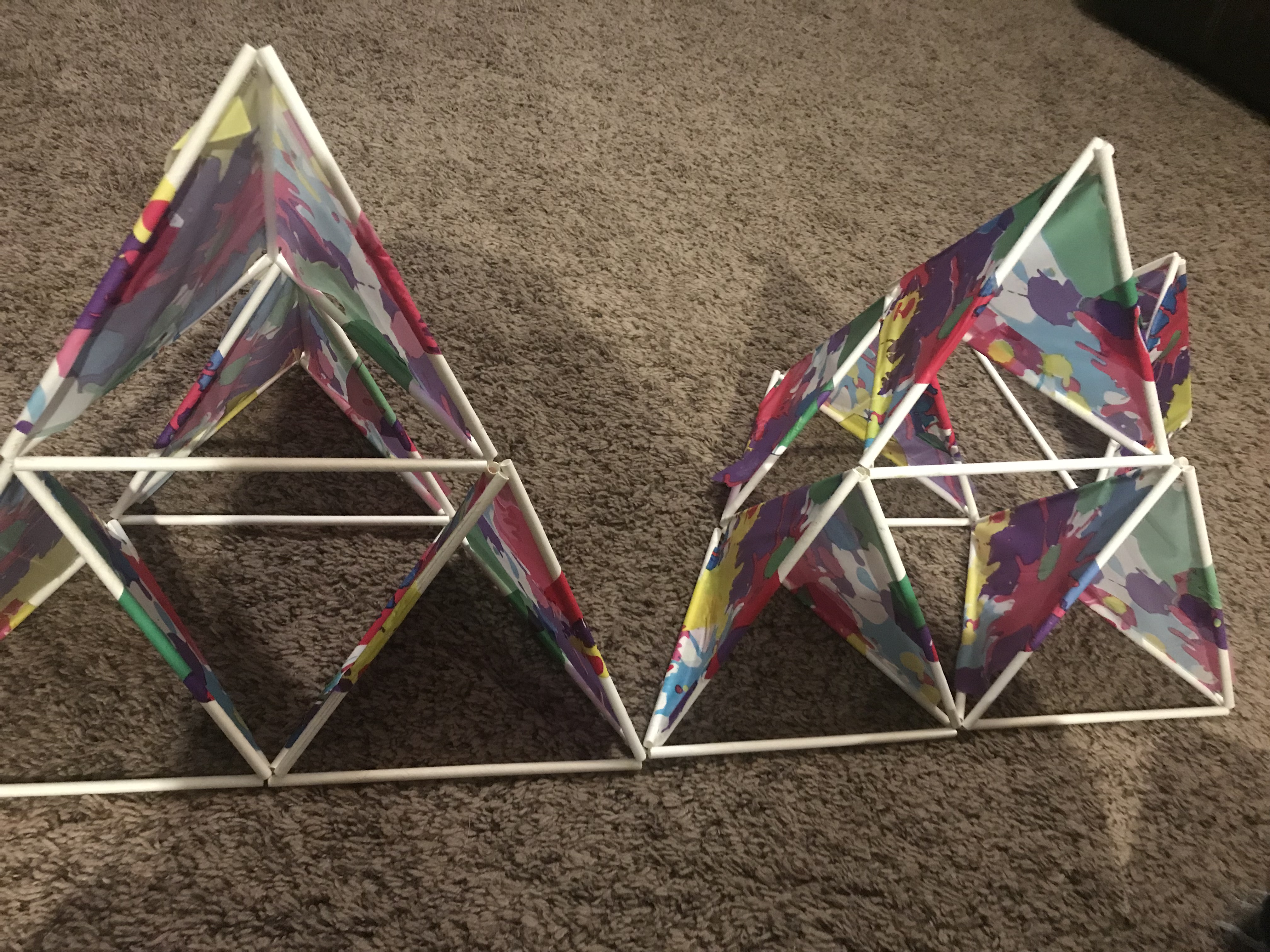 How to Make a Tetrahedral Kite (16Cells) 9 Steps Instructables