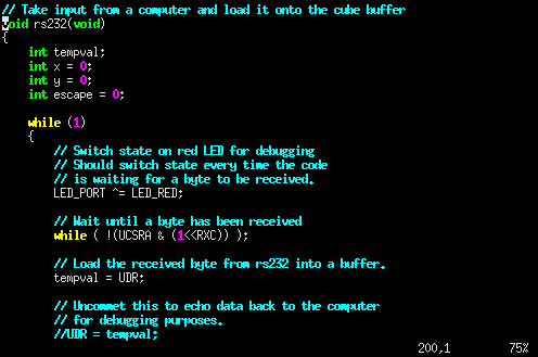 Software: RS-232 Input