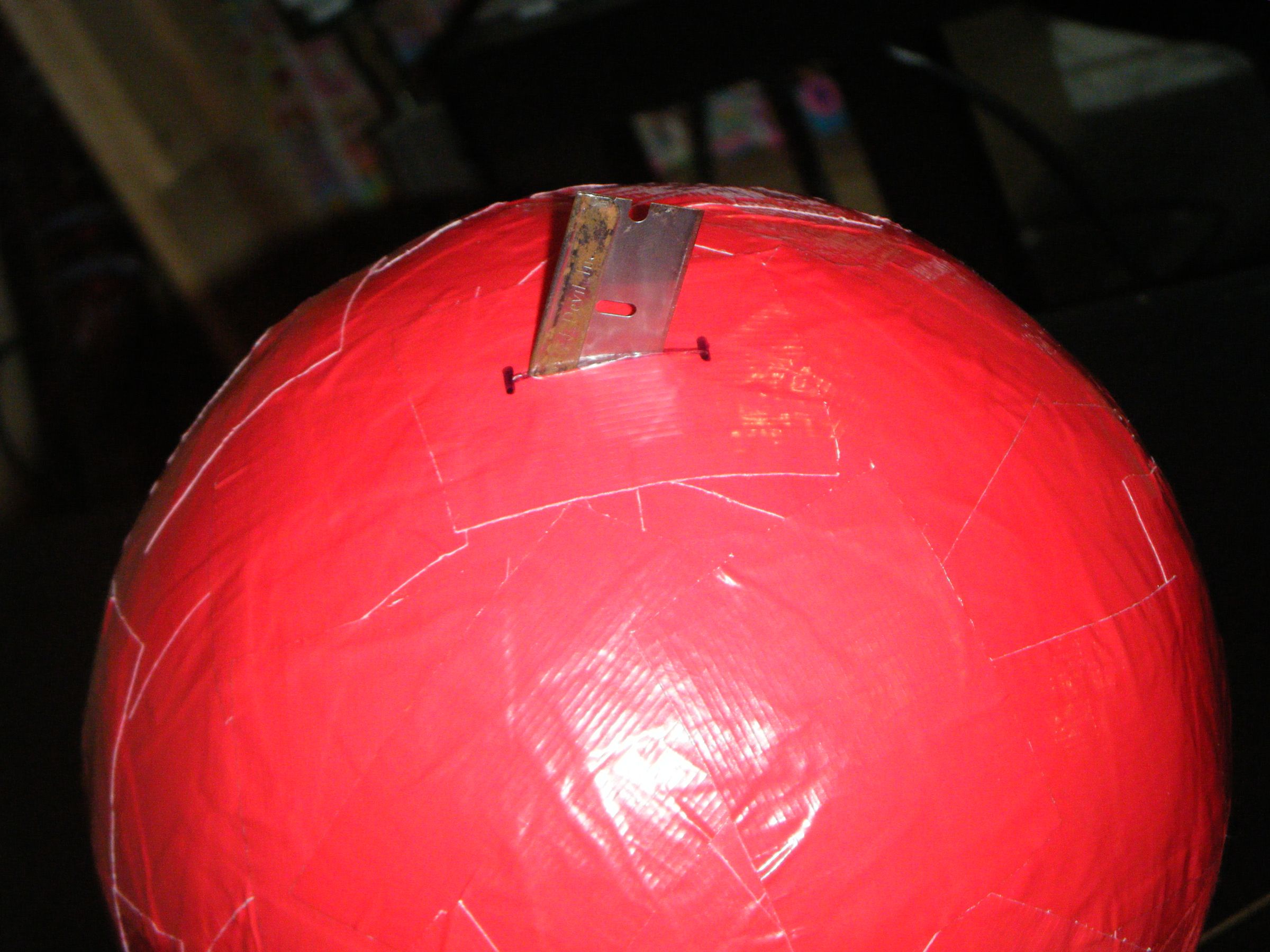 Duct Tape Inflatable Ball 5 Steps Instructables