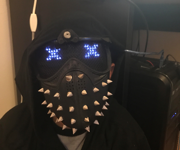 Phone Controlled Watch Dogs Wrench Mask