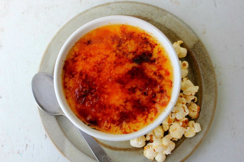 DIY guide for Popcorn Creme Brulee with step-by-step instructions