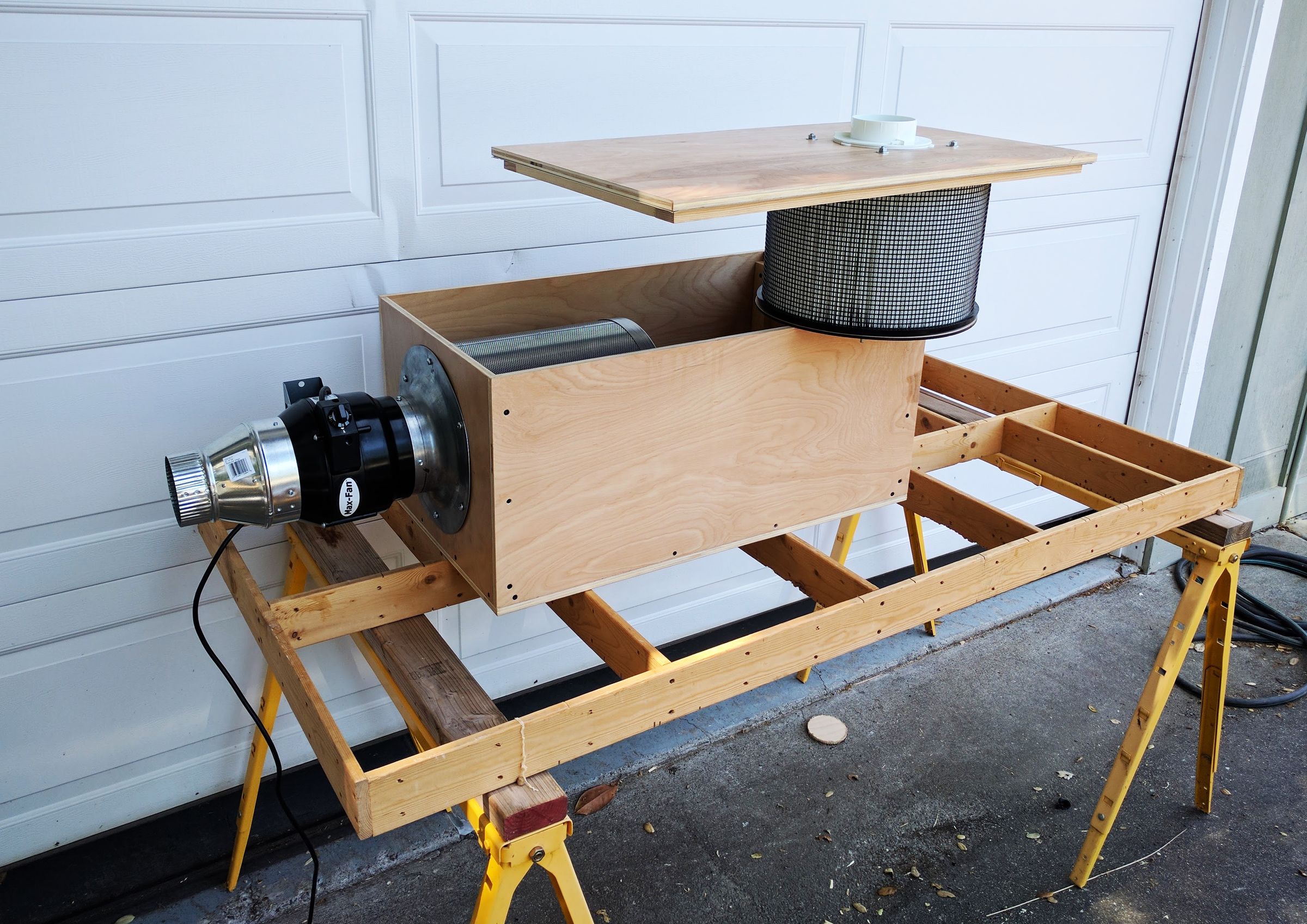 Fume Coffin Laser Cutter Exhaust Vent Filter 10 Steps (with