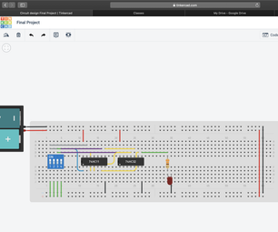 Project Using Basic Ic Gates circuit scribe not logic gate DIY Project - Step-by-Step DIY Project ...