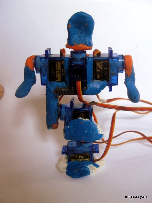 Sugru + Servos = Robot 10 Steps (with Pictures) Instructables