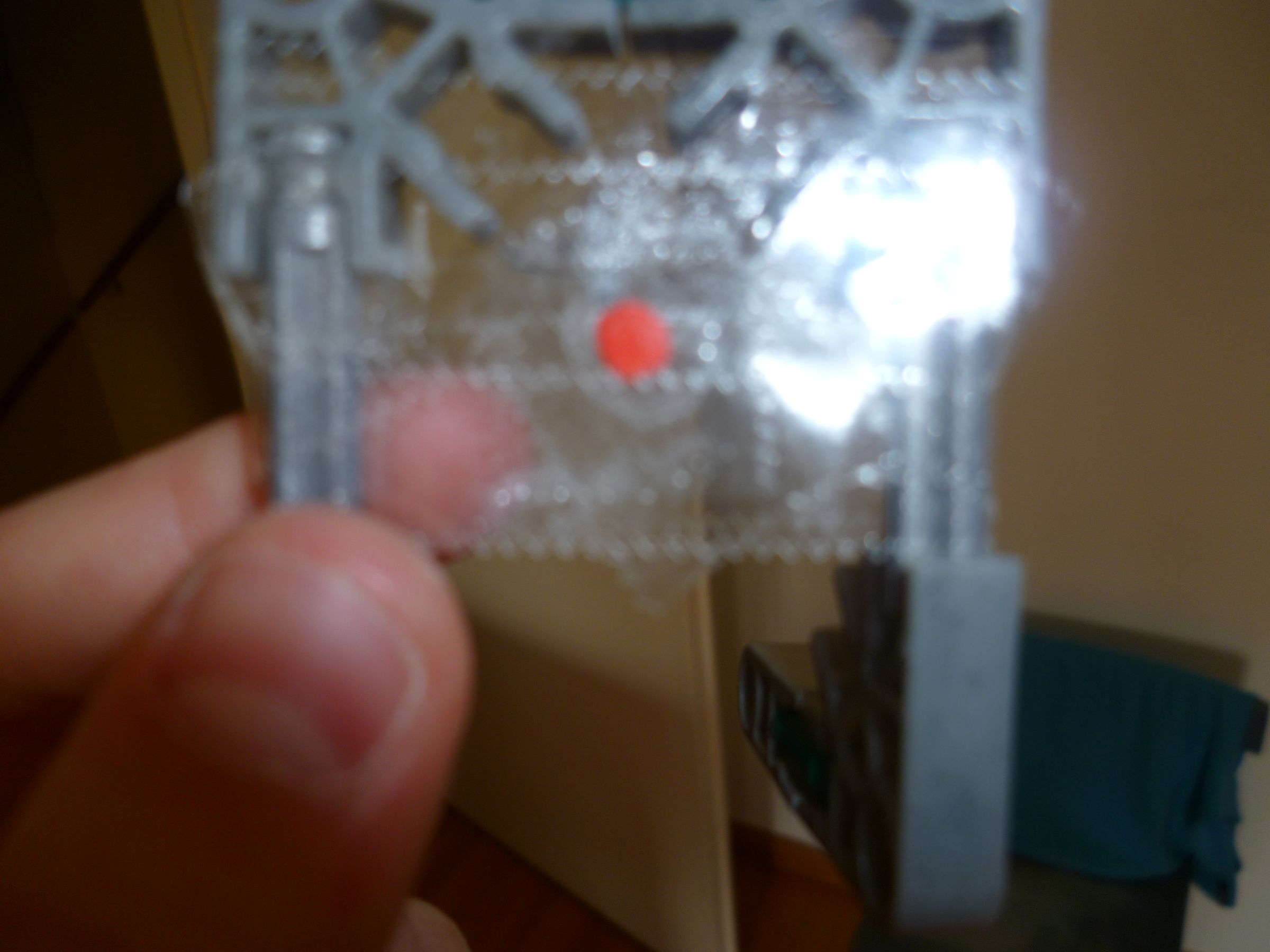 DIY guide for Knex red dot sight with step-by-step instructions